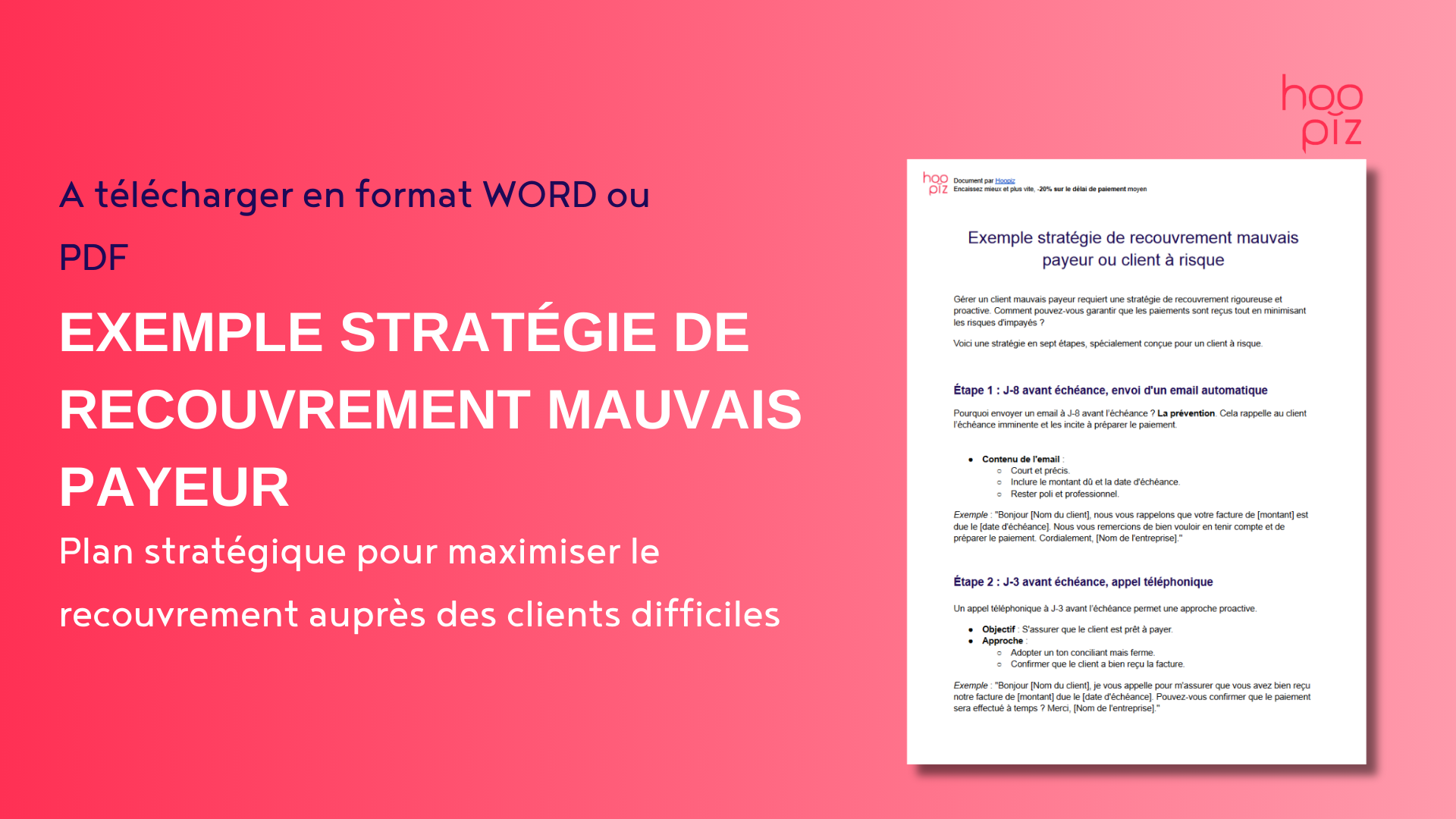 Exemple-strategie-de-recouvrement-mauvais-payeur-1 Exemple stratégie de recouvrement mauvais payeur